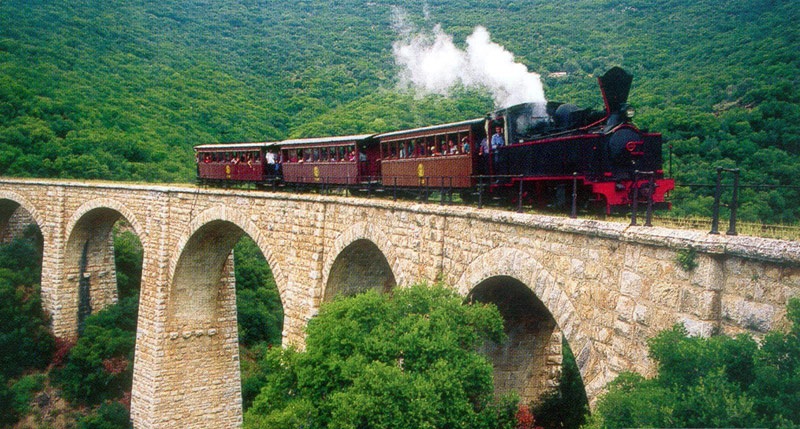 steam train of pelio